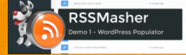 RSSMasher screenshot